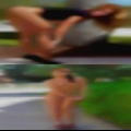 Naked woman older than years