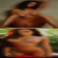 Lesbian Savannah, looking pussy