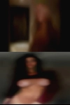 Nude horny woman the bed