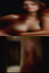 Old nude woman over