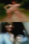 Alone nude woman