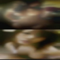Looking naked woman