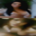Nude woman island
