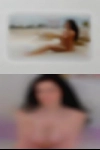 Nude woman hard working man